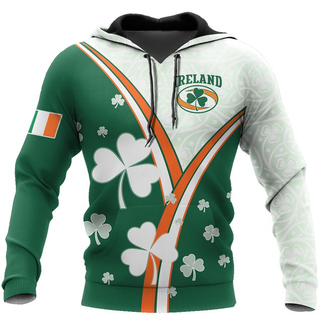 Irish St.Patrick day 3d hoodie shirt for men and women DD11032008