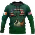 Irish St.Patrick day 3d hoodie shirt for men and women DD10292001