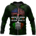 Irish St.Patrick day 3d hoodie shirt for men and women DD10272002