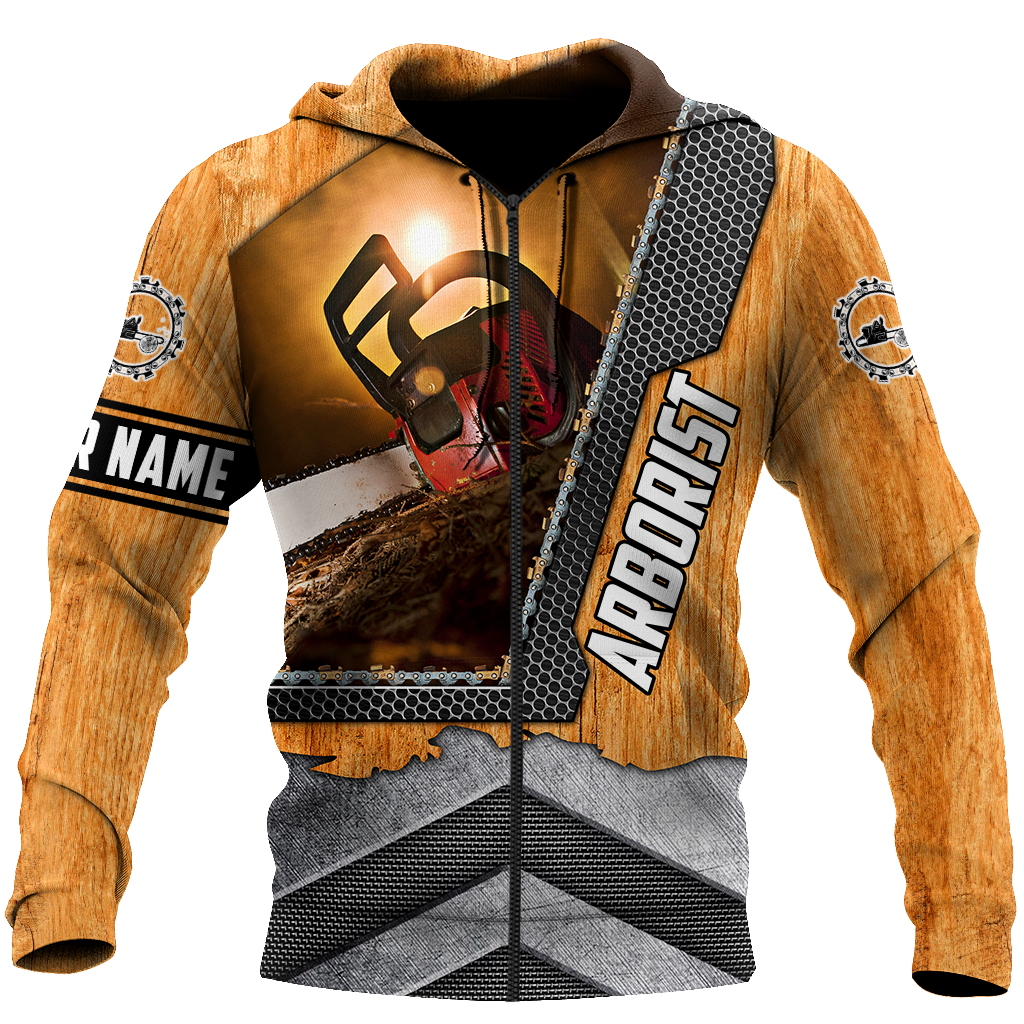 Premium Unisex All Over Printed Chainsaw Arborist Shirts MEI