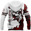 Rottweiler red custom 3d hoodie shirt for men and women DD08052002S