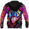 Pitbull flower 3D hoodie shirt for men and women HG91602