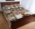 Premium Yorkshire Terrier Loving Dogs Quilt Bedding Set