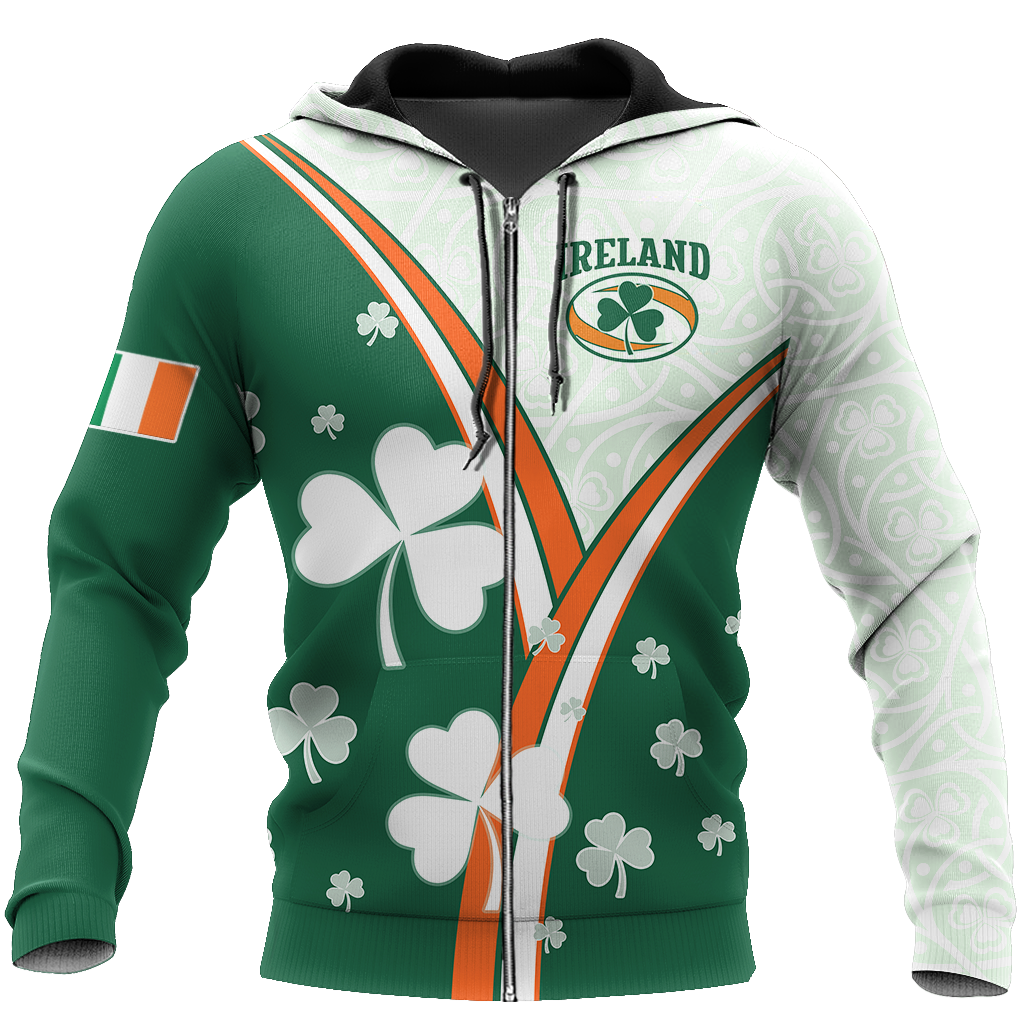 Irish St.Patrick day 3d hoodie shirt for men and women DD11032008