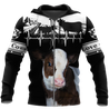 Cow 3d hoodie shirt for men and women DD10192003ST