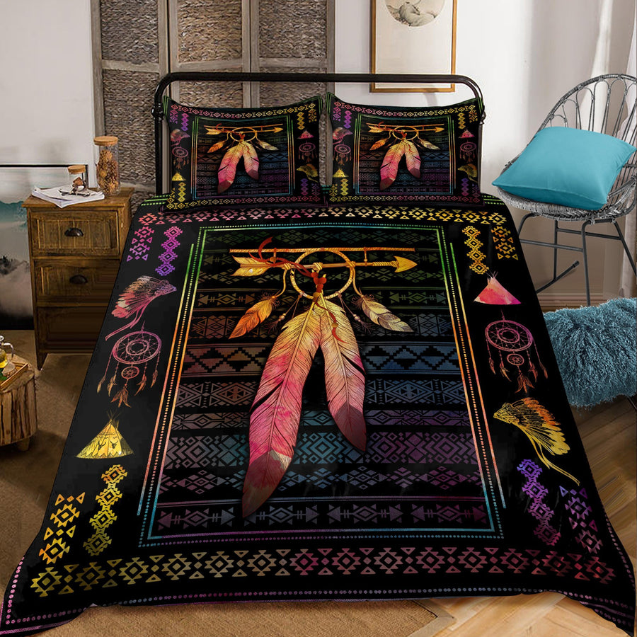 Beautiful Native Dreamcatcher Bedding Set MEI09232005-MEI