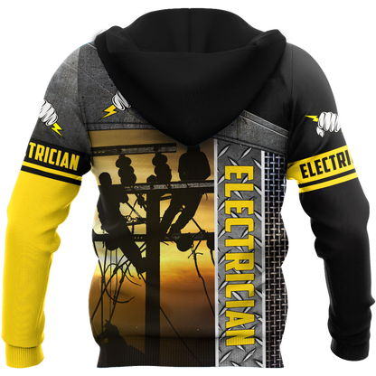 Premium All Over Printed Electrician Shirts MEI