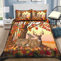 Deer Autumn Forest Bedding Set LAM