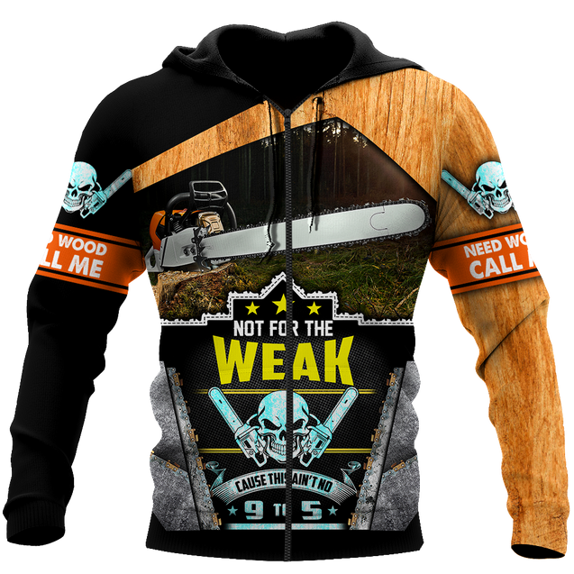 All Over Printed Chainsaw Need Wood Call Me Hoodie MEI09142006-MEI