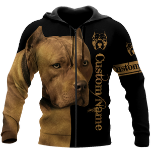 Pitbull custom 3d hoodie shirt for men and women DD08252003