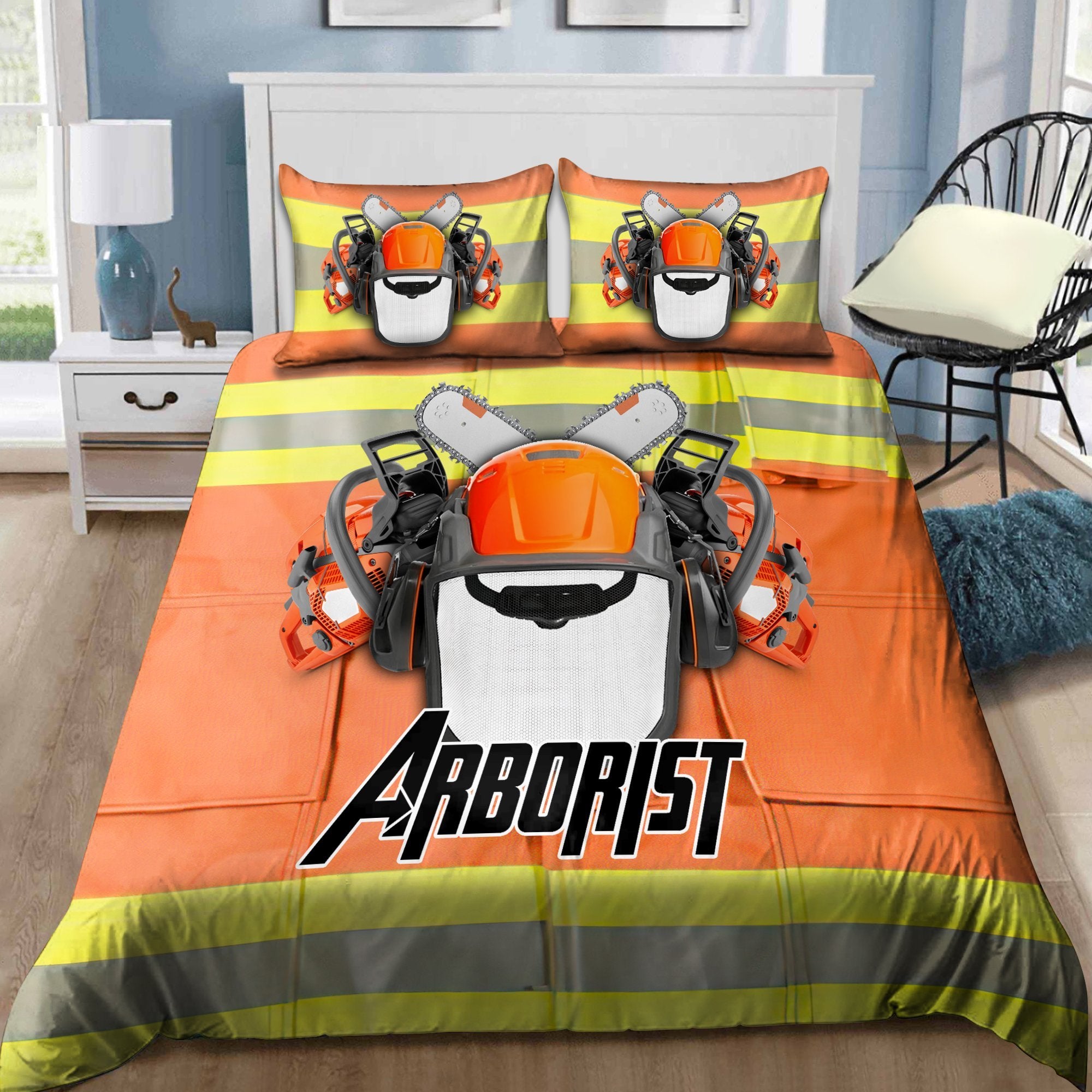 Premium All Over Printed Arborist Bedding Set MEI