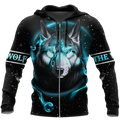 Wolf Hoodie She Keeps Me Wild DD10062002-MEI