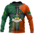 Irish St.Patrick day 3d hoodie shirt for men and women DD10302003