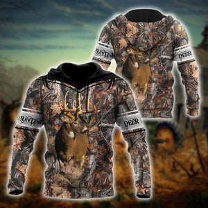 Camo Deer Hunter 3D All Over Print  Hoodie MH150820