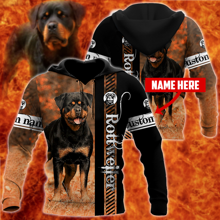 Rottweiler custom 3d hoodie shirt for men and women DD09112001