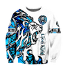 Beautiful Lion blue Tattoo camo 3D all over printed shirts for men and women DD05272003S-Apparel-Huyencass-Sweat Shirt-S-Vibe Cosy™