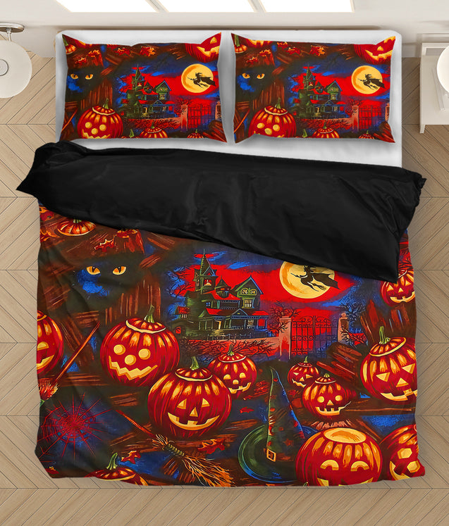 Pumkin Castle Magical Night Bedding Set