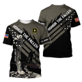 Honor The Fallen US Veteran 3D All Over Printed Shirts DD10202001