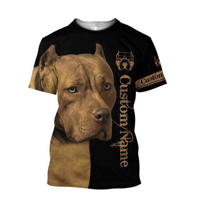 Pitbull custom 3d hoodie shirt for men and women DD08252003