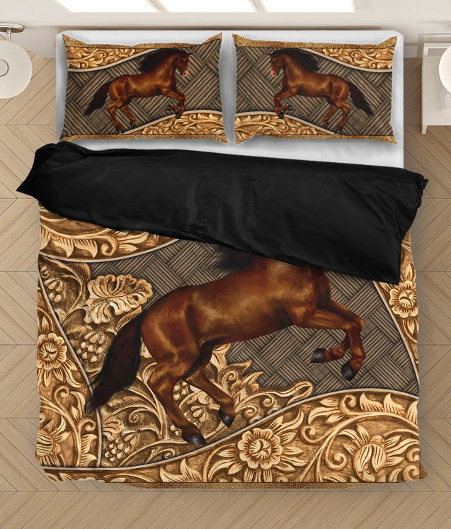 Beautiful Horse Bedding Set MEI