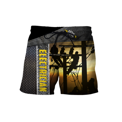 Premium All Over Printed Electrician Shirts MEI