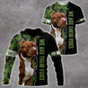 We Are Their Voice Pit Bull 3D All Over Print Hoodie DD09262002