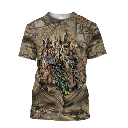 Bow Hunter 3D All Over Printed Shirts For Men LAM