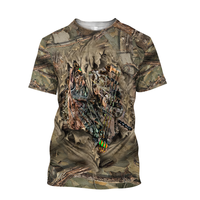 Bow Hunter 3D All Over Printed Shirts For Men LAM