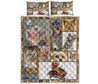 Premium Yorkshire Terrier Loving Dogs Quilt Bedding Set