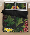 Cook Islands Bedding Set Beautiful Rays Shark Tipani Hibiscus-Bedding Set-Huyencass-Twin-Vibe Cosy™