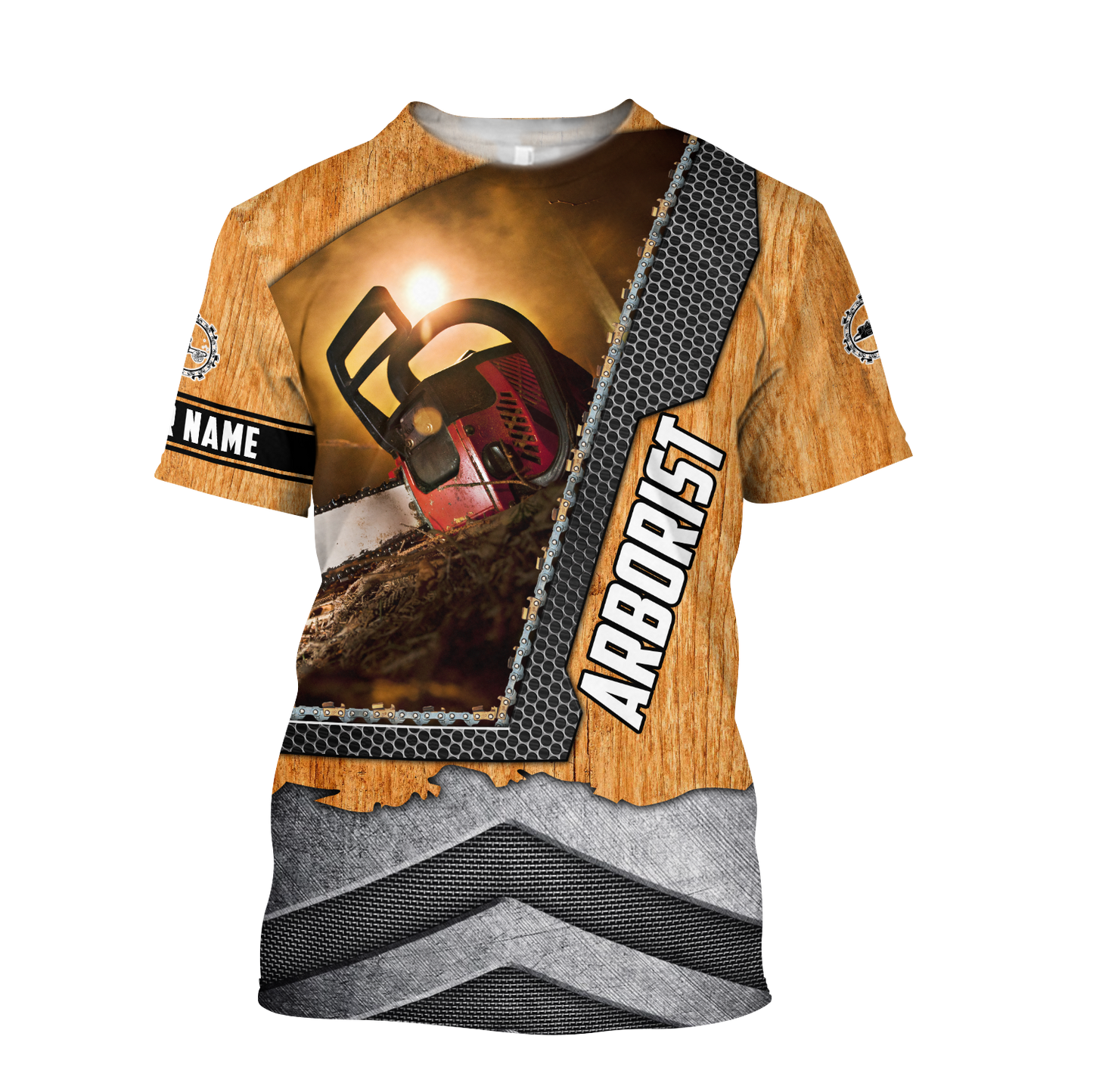 Premium Unisex All Over Printed Chainsaw Arborist Shirts MEI