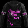 Love Gift Unisex All Over Printed Wolf Couple Hoodie MEI