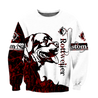 Rottweiler red custom 3d hoodie shirt for men and women DD08052002S