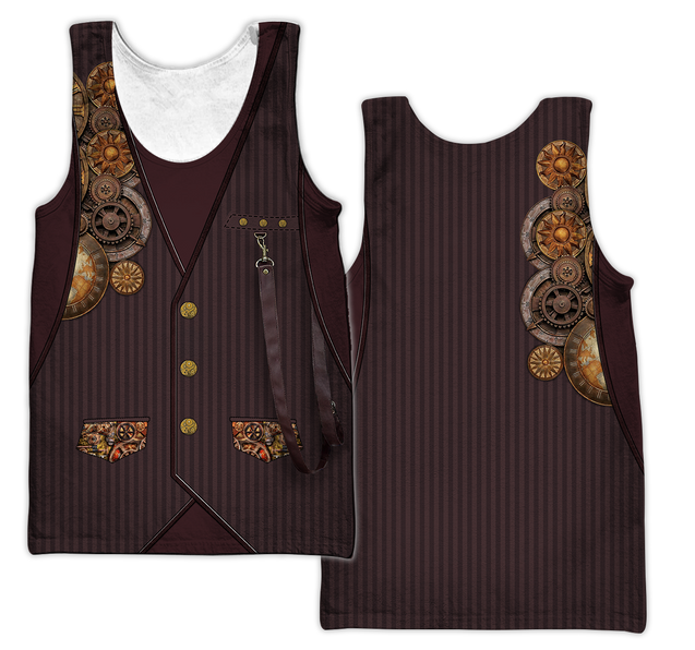 Steampunk Mechanic All Over Printed Hoodie For Men and Women DD10262001