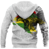 Jamaica lion roar 3d hoodie shirt for men and women DD07042001-Apparel-HG-Zip hoodie-S-Vibe Cosy™