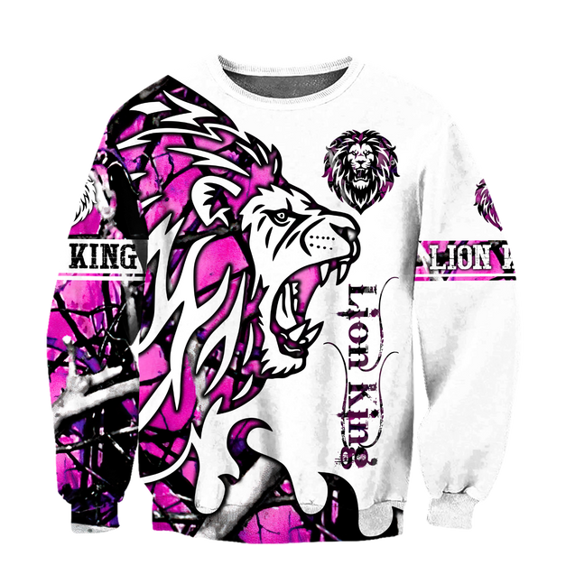 Beautiful Lion country girl Tattoo camo 3D all over printed shirts for men and women DD05272001S-Apparel-Huyencass-Sweat Shirt-S-Vibe Cosy™