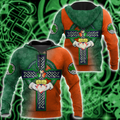 Irish St.Patrick day 3d hoodie shirt for men and women DD10302003