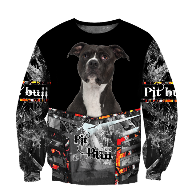 Pitbull 3d hoodie shirt for men and women DD10152001