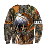 3D All Over Print Camo Deer Hunter Hoodie DD08102001