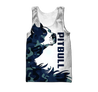 American Pitbull Terrier Blue Camo Unisex Shirts DD11022003