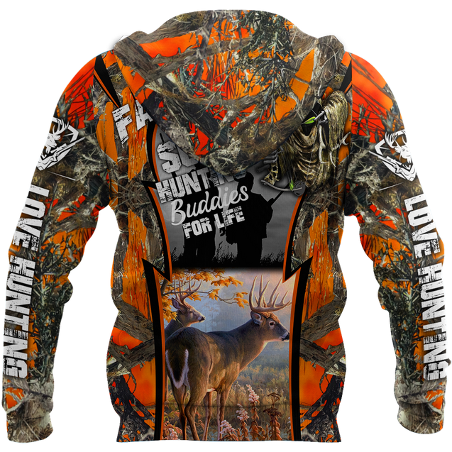 Deer hunting 3d all over printed for men and women DD08202001