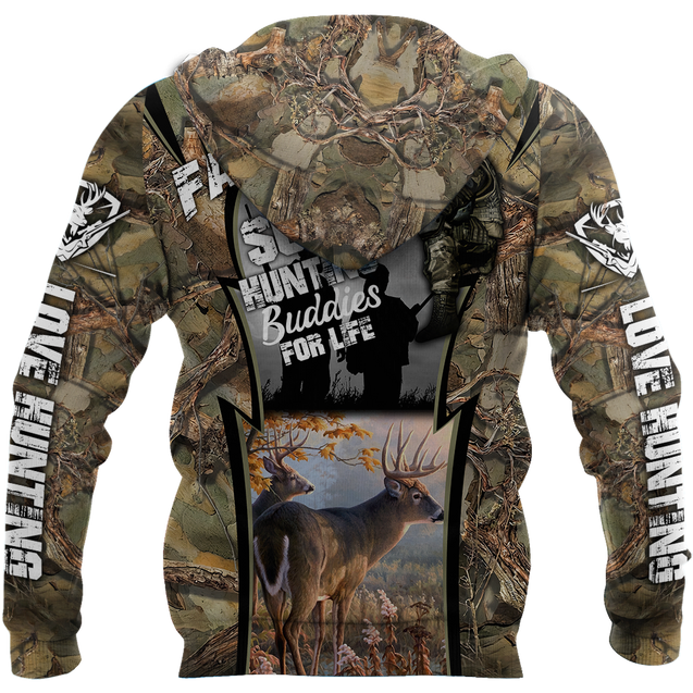 Deer hunting 3d all over printed for men and women DD08212003