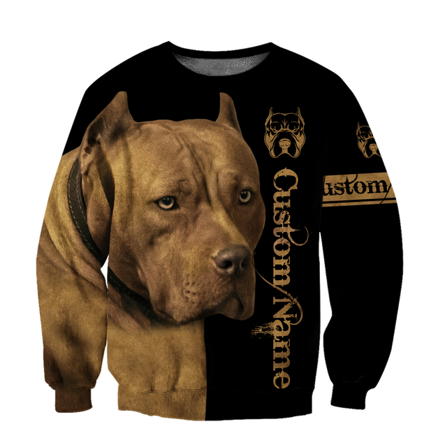 Pitbull custom 3d hoodie shirt for men and women DD08252003