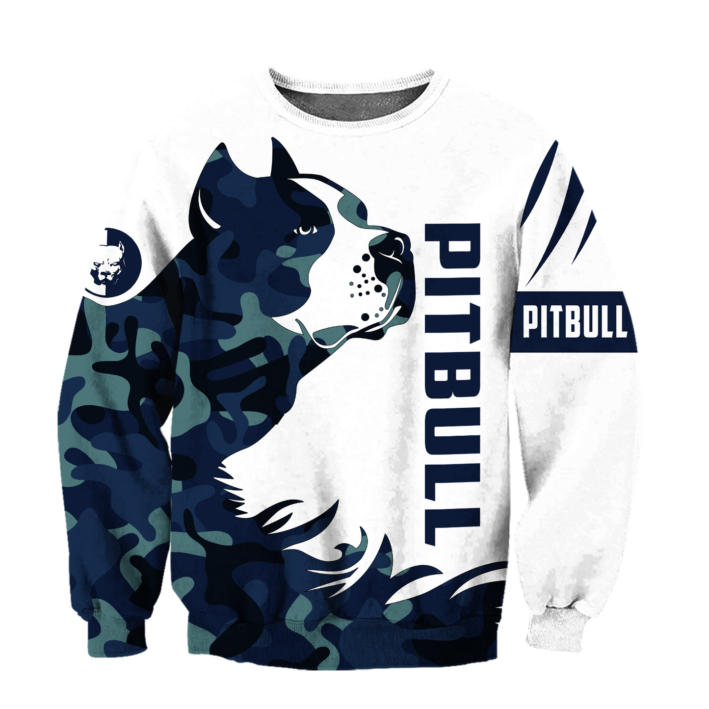 American Pitbull Terrier Blue Camo Unisex Shirts DD11022003