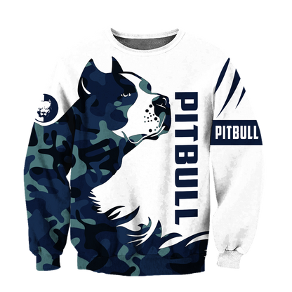 American Pitbull Terrier Blue Camo Unisex Shirts DD11022003