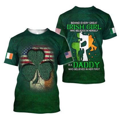 Irish St.Patrick day 3d hoodie shirt for men and women DD10292001