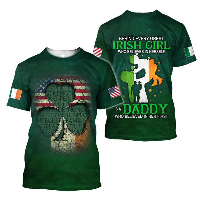 Irish St.Patrick day 3d hoodie shirt for men and women DD10292001