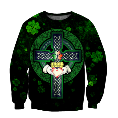 Irish St.Patrick day 3d hoodie shirt for men and women DD10272001