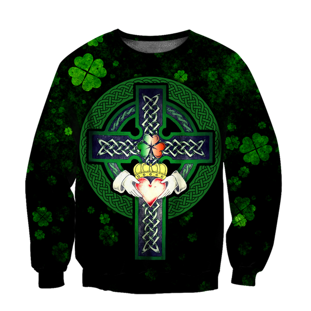 Irish St.Patrick day 3d hoodie shirt for men and women DD10272001