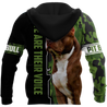 We Are Their Voice Pit Bull 3D All Over Print Hoodie DD09262002